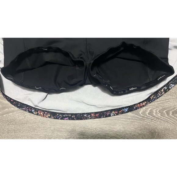Lululemon Pace Rival Mid-Rise Skort Floral Spray Multi Print Tennis Golf Size 6 - Picture 13 of 15